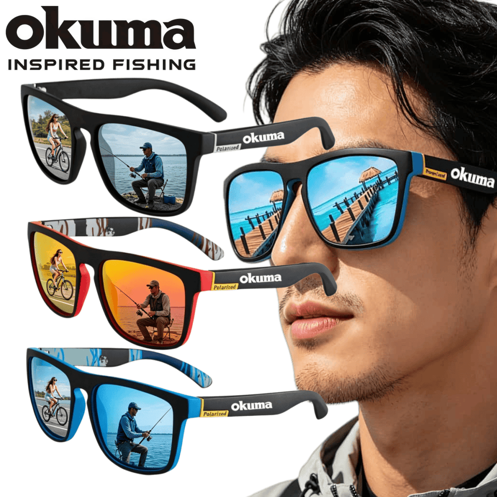 Surf Reel - 6 colors okuma Polarized Sunglasses UV400