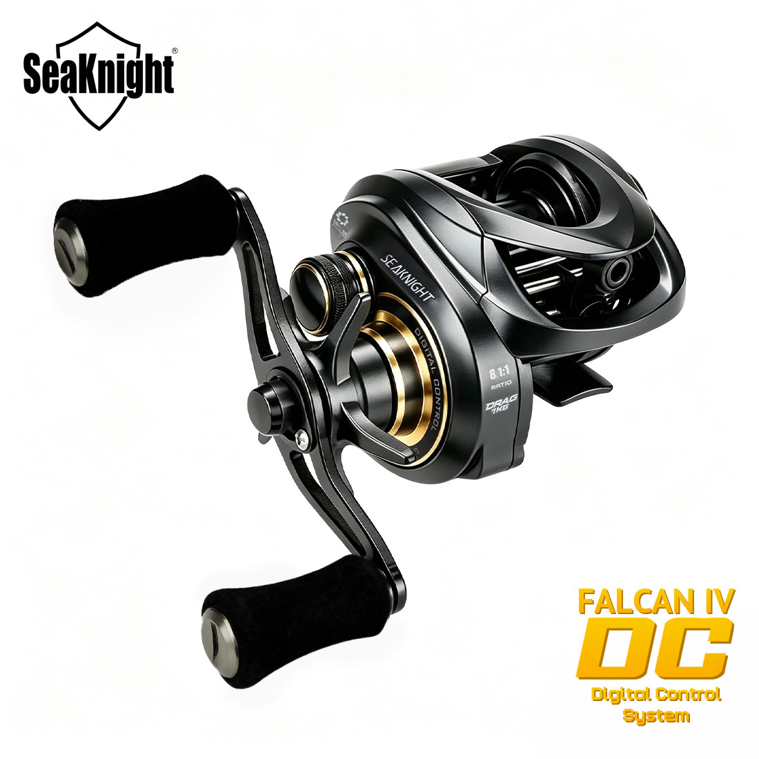 SeaKnight Brand FALCAN IV DC 8 - đánh giá và giá Ice Fishing Reel