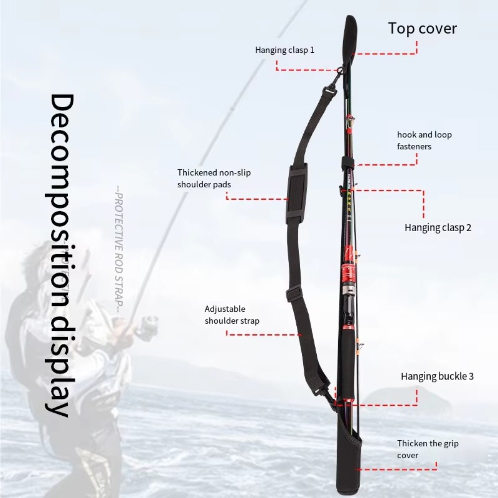 Adjustable Fishing Rod Storage - đánh giá và giá Reel Cover