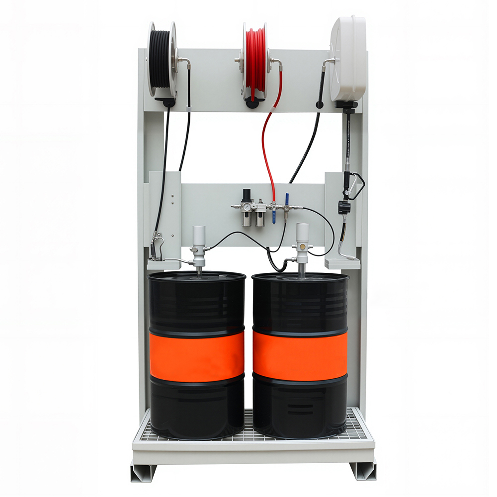 Automatic Pneumatic Lube Drum  - đánh giá và giá Reel Grease