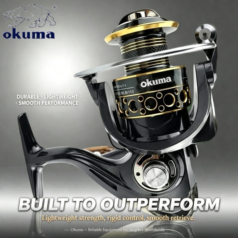 OKUMA-Spinning Reel, MetalUltr - đánh giá và giá Ice Fishing Reel